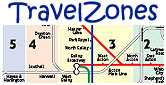 London Travelcard Zones
